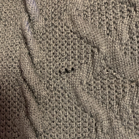 Simple by Suzanne Berto Long Dark Grey Cardigan - Size Large - Picture 3 of 3